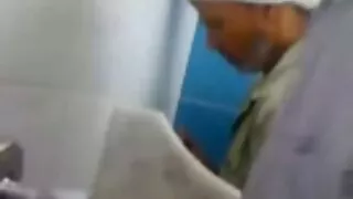 여자 붙어 있어 사람에 의해 깊은 항문