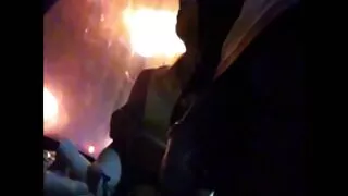 흑단 엿 취침 전에 흰색 매춘부