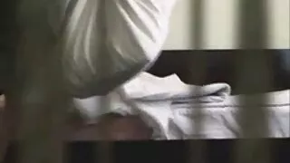 젊은 사람에 의해 촬영 이웃 멋진 음경의