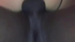 검은 머리 엿 부엌에서 검 컨
